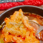 アジアンスープカリー べす - 2019/10  かきあげのアップ