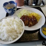 延岡卸商業センター 会館食堂 - 日替わり定食３９０円ごはんが多い