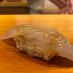 鮨 あらい - サゴチ昆布締め