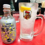 中華大新 - レモン瓶チュー（440円）