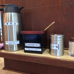 そばの神田 東一屋 - コンディメンツ。