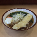 そばの神田 東一屋 - アサソバビンボー！  
      朝そば＋いか天！