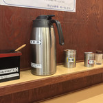 そばの神田 東一屋 - コンディメンツ。