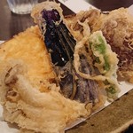 三稜 - 野菜の天ぷら盛り合わせ