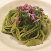 祇をん 段ばた - ズワイガニと春菊のパスタ