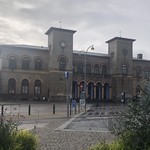 Lagkagehuset - 2019年9月。ロスキレ駅にやってきました。