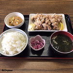 Nozomi Oshokuji Kissa - 鶏の唐揚げ定食