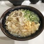 松屋 - 油かすうどん  450円