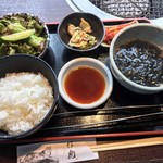 米沢牛焼肉 仔虎 仙台駅前店 - 焼肉ランチ1980円です。この他にお肉がつきます。