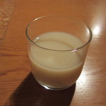 元氣七輪焼肉 牛繁 - マッコリ　グラス