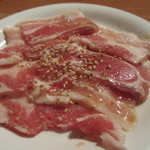 元氣七輪焼肉 牛繁 - 豚カルビ