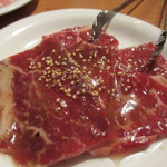 元氣七輪焼肉 牛繁 - ロース　塩