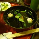 炭焼うな富士 - セットの肝吸い