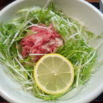 松阪牛麺・出汁かける前