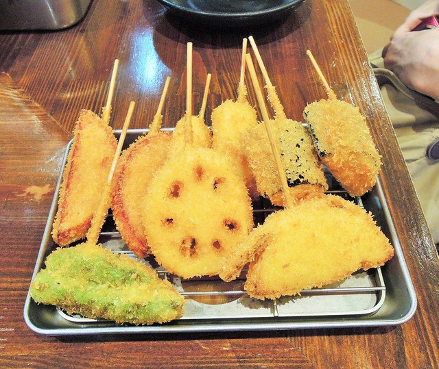 新世界串カツ いっとく 大阪駅前第4ビル店 東梅田 串揚げ 串かつ 食べログ 新世界串カツ いっとく 大阪駅前第4ビル店 東梅田 串揚げ 串かつ 食べログ