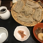戸隠そば苑 - 蕎麦がきがせっとで付いてきます。