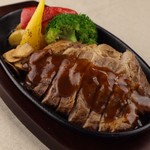 【ごはんお代わり自由】信州米豚のトンテキ御膳 旅行/女子会/デート/ママ会/軽井沢