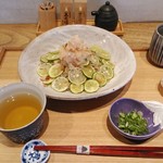 そば割烹 よいん - 「酢橘おろしそば」