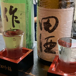 なべいち - 作(恵乃智)  750円・田酒  850円