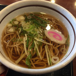 まるまつ - 2019年10月。ミニそば。