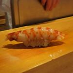 鮨 あらい - 車エビ」