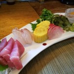 喜作 - 刺身盛り合わせ