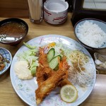 串正 - えびフライ定食　750円