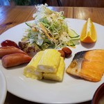 ひまわりcafe - 朝定食
