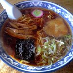 ドライブイン憩 - しょうゆラーメン600円