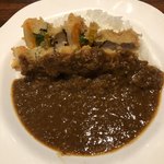 自家焙煎珈琲 アステカ - カレーライス。