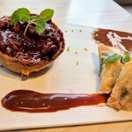 俺のフレンチ - ひとすじのキャラメルソース(←激旨！)　チョコバナナは揚餃子みたいなの