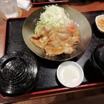 キッチン ポポット - 豚しょうが焼セット