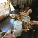 たちのみねこ - 1番奥のVIP席で、乾杯！