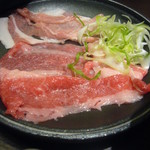 Hom Maguro To Nagoya Meshi Hana Karuta - 三河牛と三河豚の焼きしゃぶ