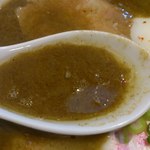 はまんど - 濃厚魚介スープはこんな感じ