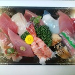 さかなやの寿司 - 鮮魚寿司　９８０円