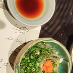 玄品 法善寺 総本店 ふぐ・うなぎ・かに料理 - 付き出し（皮かな？）