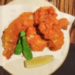 玄品 法善寺 総本店 ふぐ・うなぎ・かに料理 - ふぐ皮唐揚げ