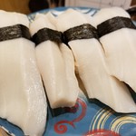 回転寿し トリトン - たこ頭×２。