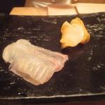 日本橋蛎殻町 すぎた - ひらめとばい貝