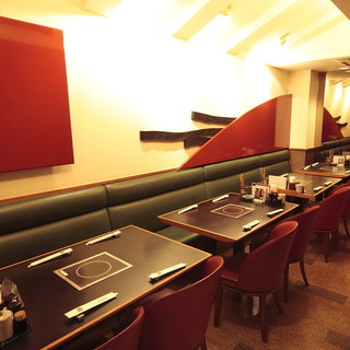 "We have a private room that accommodates 16 people."
