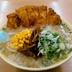 オーモリラーメン - みそとんかつラーメン　1150円