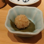 鮨 尚充 - 肝と酢飯