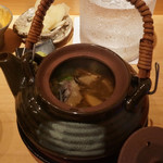 鮨 尚充 - 富良野松茸、あなご土瓶蒸し