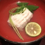 ろっかん - 秋鱧のお椀