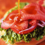 軽井沢フラットブレッズ - ローストビーフサンドウィッチ☆　やわらかいお肉がたっぷり入ったジューシーサンド