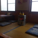 ひだのかみ - 懐かしい石油ストーブ！　スルメを焼いて焼酎を一杯・・・な～んてね（笑）