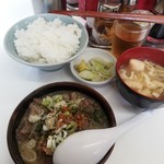 銀水 - 特製牛肉煮込み定食￥770