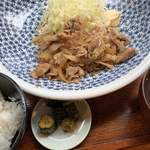 TREX TORANOMON CAFE - 豚の生姜焼き定食