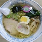 特一竜 - なつかしラーメン塩のアップ